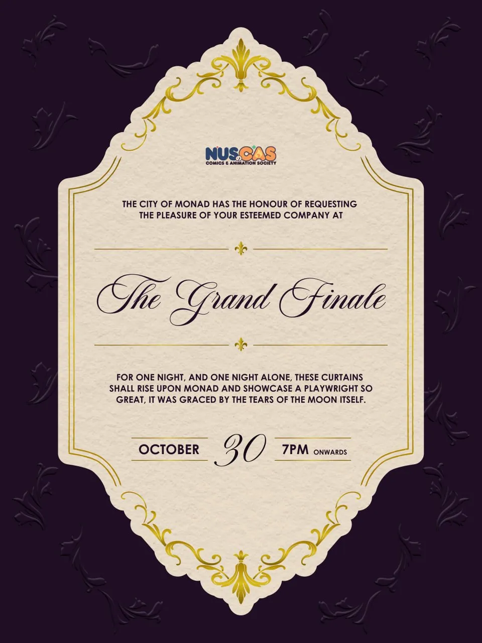 Photo from NUSCAS Halloween 2026: The Grand Finale